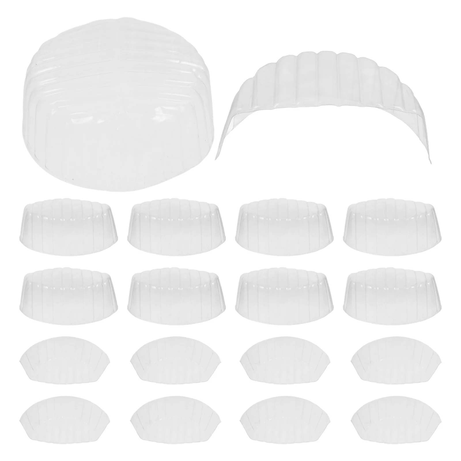 

20 Pcs Baseball Cap Stay Support Plastic Hat Inner Universal Inserts Pvc for Shape