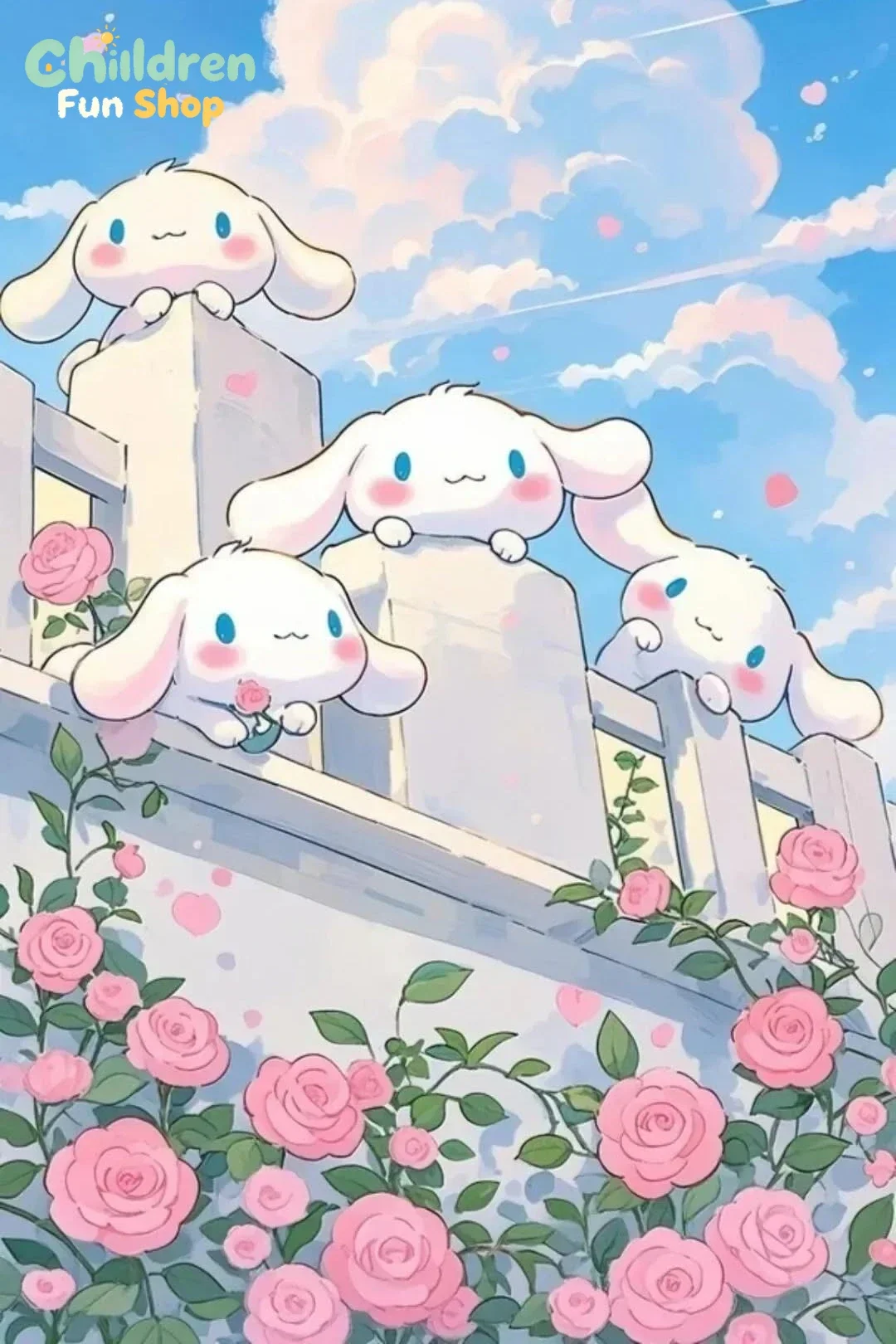 Sanrio Cute Cartoon Character 5D DIY Diamond Painting, Hobby Craft For Indoor Wall Display, Nice Gift For Art Enthusiasts,No F