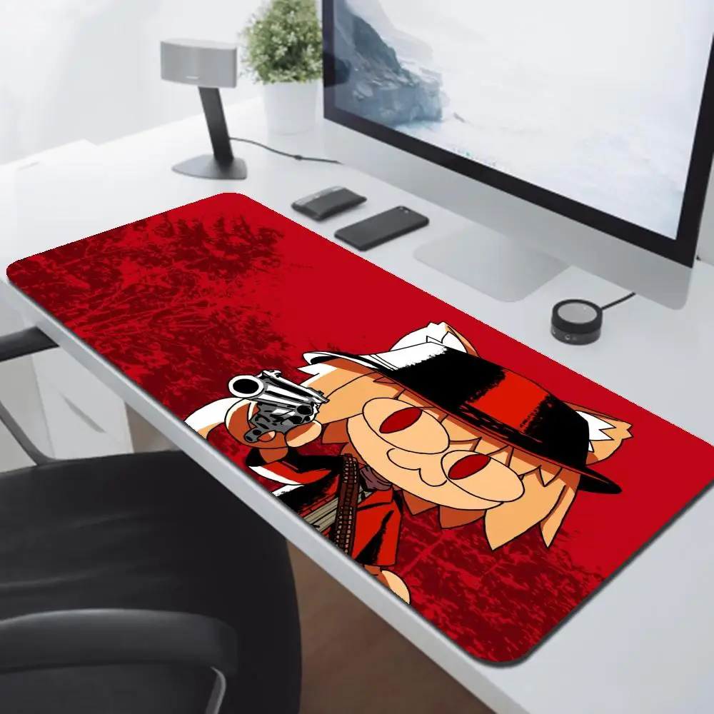 Neco-arc Gamer Cabinet Mouse Pad Anime Gaming Accessories Rubber Keyboard Office Tables Computer Desk Mat Carpet Mousepad