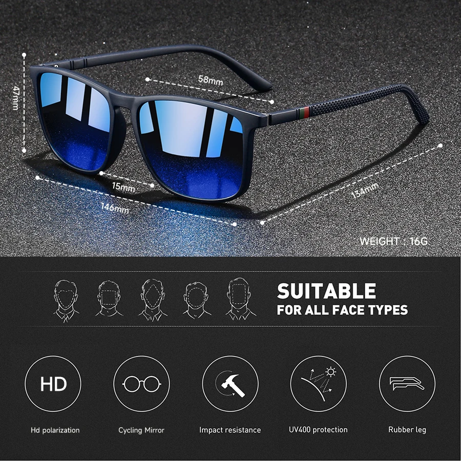 Fashion Colorful stripes Vintage Polarized Sunglasses For Men Women Driving Fishing Brand Designer Sun Glasses Man UV400 Eyewear image 5