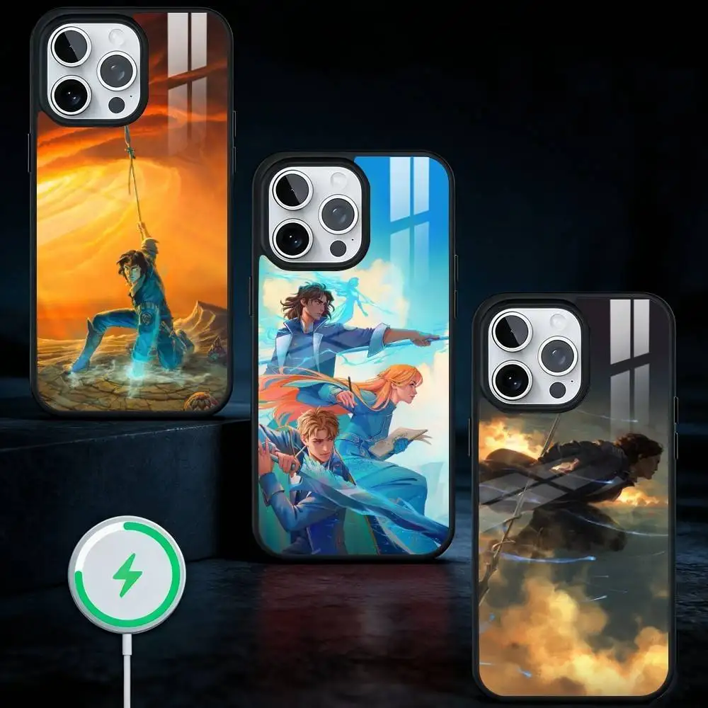 

S-Stormlight A-Archive Phone Case For iPhone17,16,15,14,13 Plus,Pro Max Magnetic For Magsafe Wireless Charging