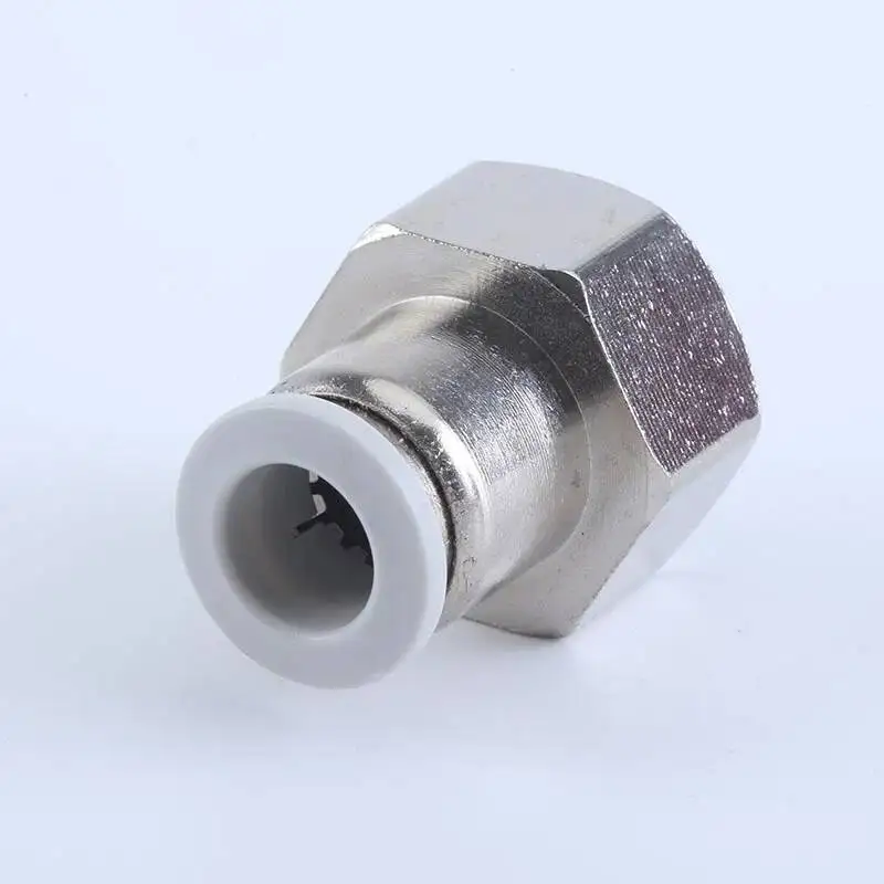 Pneumatic Components PCF6-01 PCF6-02 PCF8-02 Connectors Female Straight One-Touch Quick Release Fitting