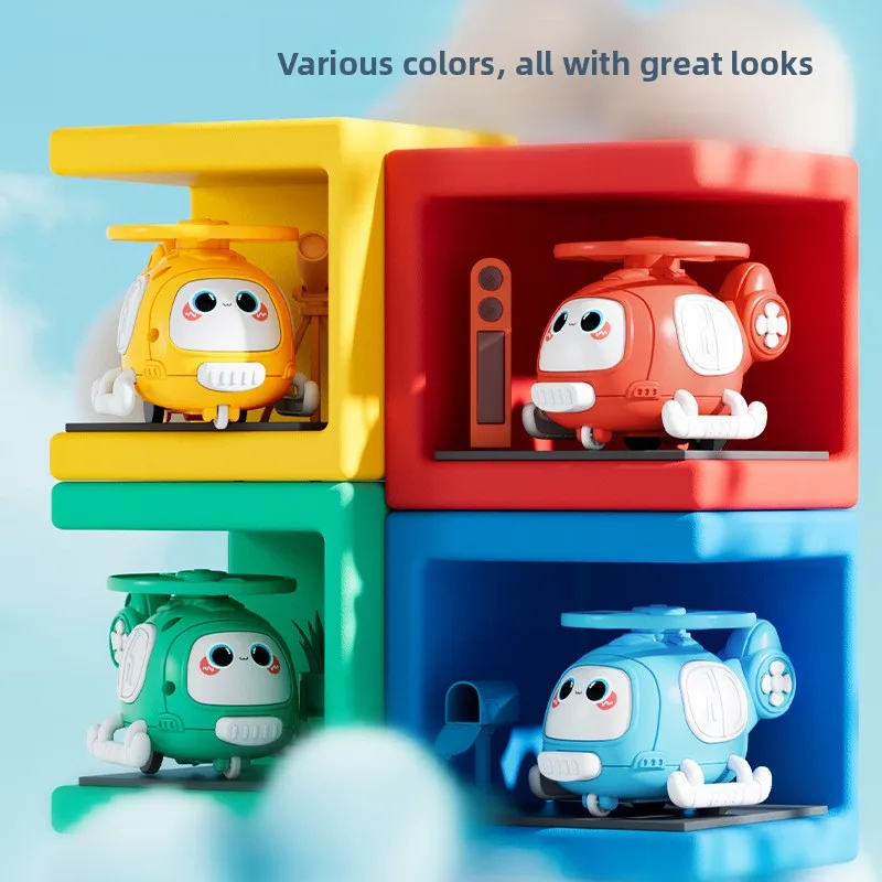 Catapulta de bambu libélula avião brinquedo inércia puxar para trás carro acidente disco voador helicóptero diversão jogo ao ar livre para crianças