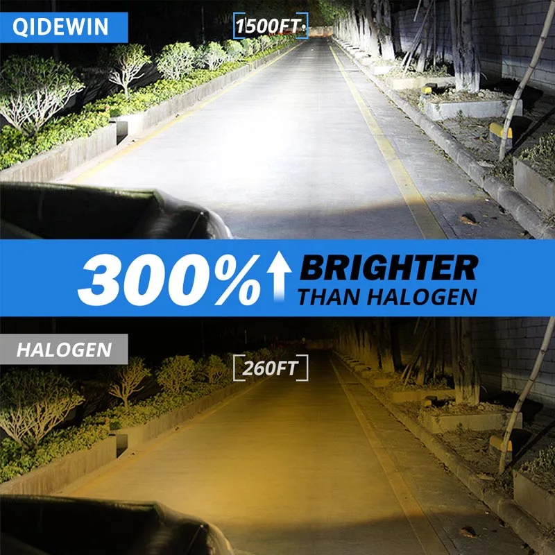 2Pcs H4 9003 LED Hi/Lo High and Low Beam With Canbus Headlight for Audi Honda VW Toyota H4 LED Bulb Motorcycle Headlamp