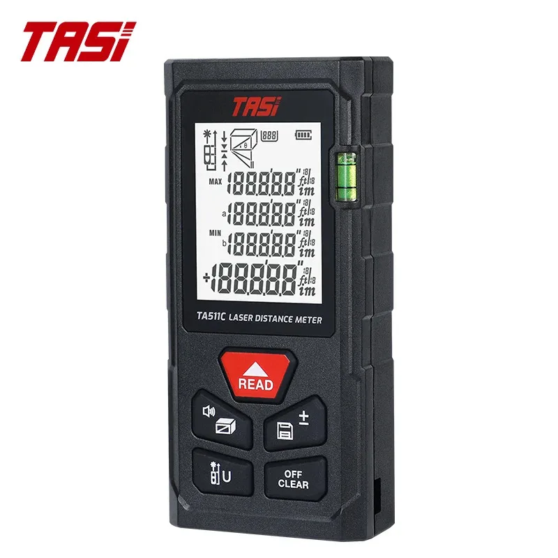 

For Sea Shipping, CustomizedTASI TA511C Digital Laser Distance Meter 100m Horizontal Rangefinder