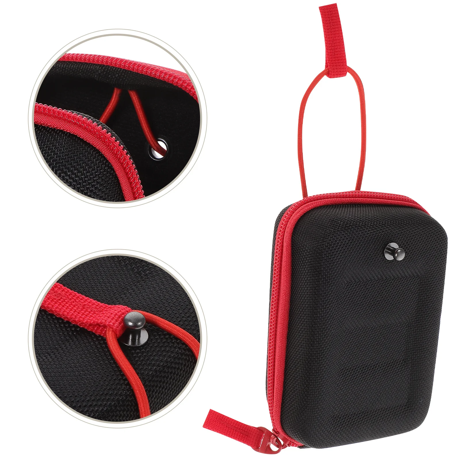 

Golfing Rangefinder Bag Eva Protective Case Small Shockproof Storage Pouch Portable Outdoor Golf Cart Strap Holder Organizer