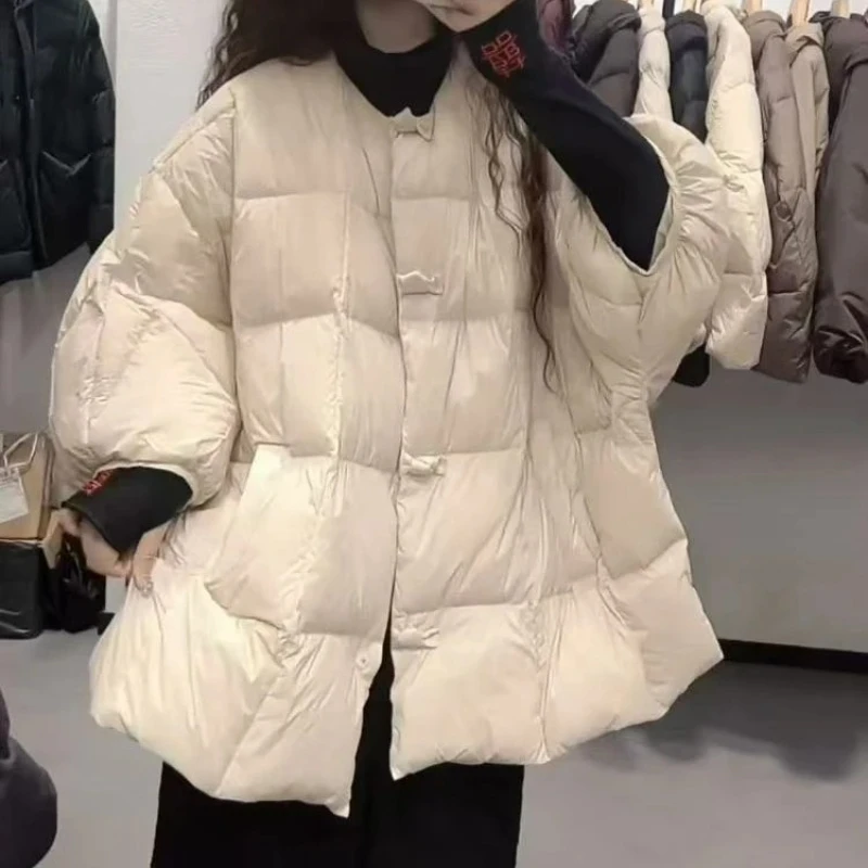 سترة قطنية فضفاضة ودافئة جديدة متعددة الاستخدامات لعام 2025 بتصميم عصري معطف Breadman فضفاض كسول #4