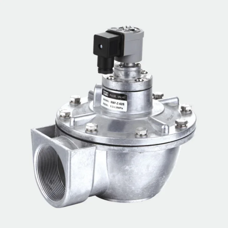 High Speed Normally Close Right Angle Pulse Valve Dust Collecting Pneumatic Electromagnetic Solenoid Pulse Valve