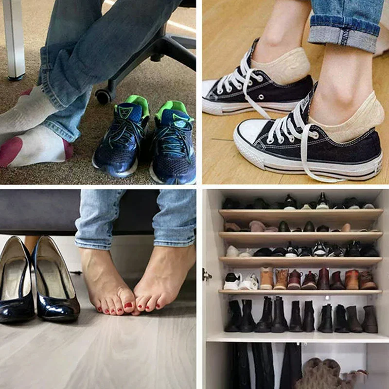 10Pcs Shoes Deodorant Sticker Deodorant Foot Odor Deodorants Sneaker Smell Fresh Fruity Aroma Insole Sterilization Stickers