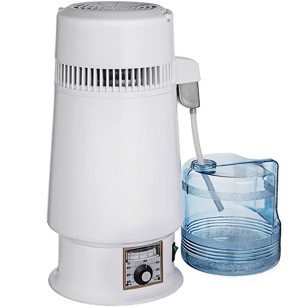 

4L Water Distiller Purifier 750W Water Distillation Purifier Filters Stainless Steel Distiller Pure Water Distiller Temperature