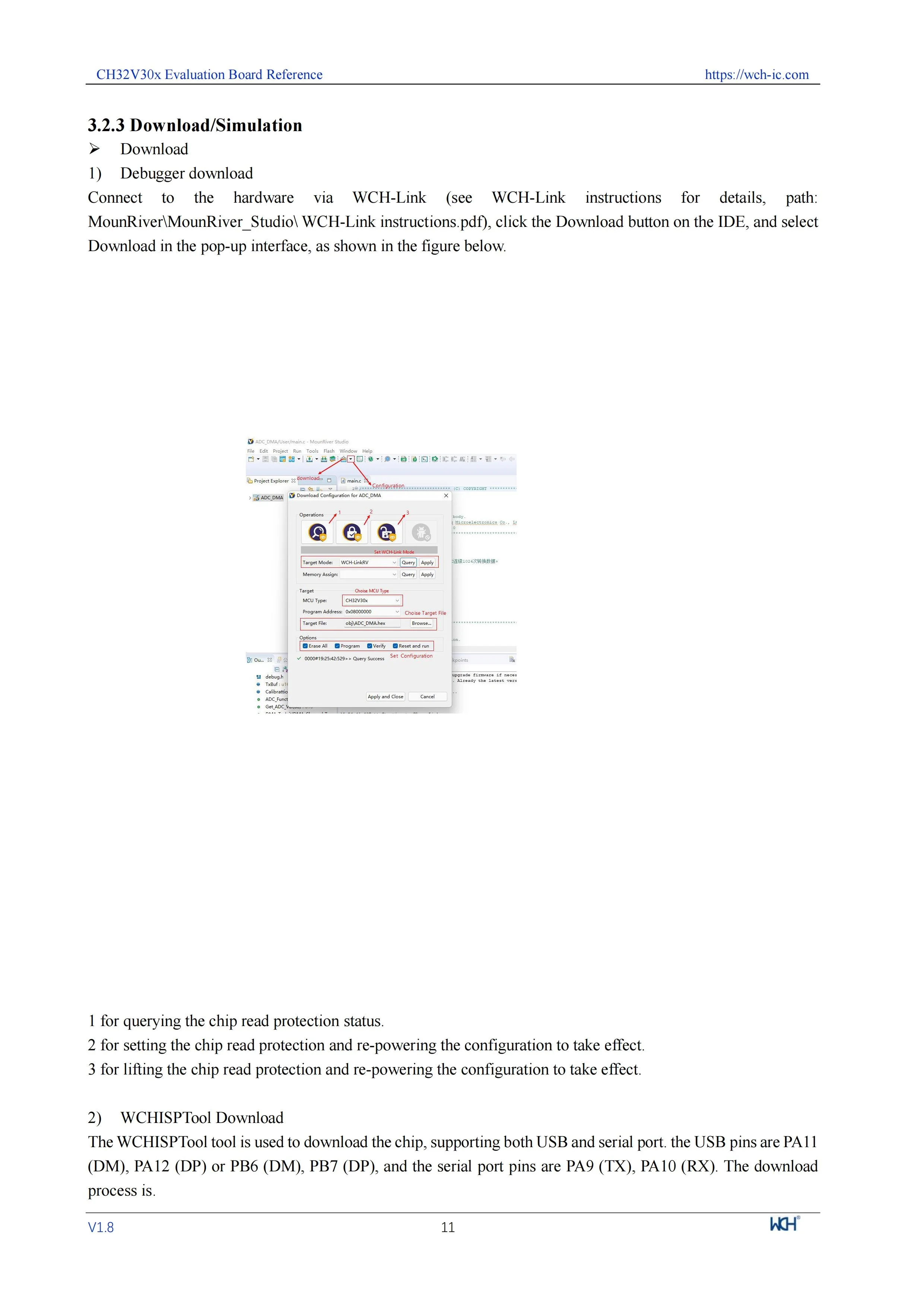 CH32V307 CH32V307V 32V307VCT6-EVT Entwicklungsboard DIY Elektronikprojekte – Detail 10