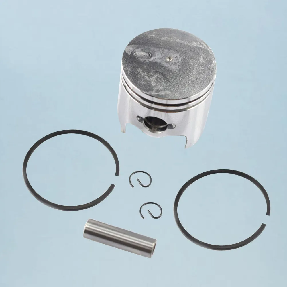 4Pcs Chainsaw Piston Ring Pin Set Silver Durable 2 Stroke Chainsaw 3800 Type Replacement Parts for Forestry Agriculture