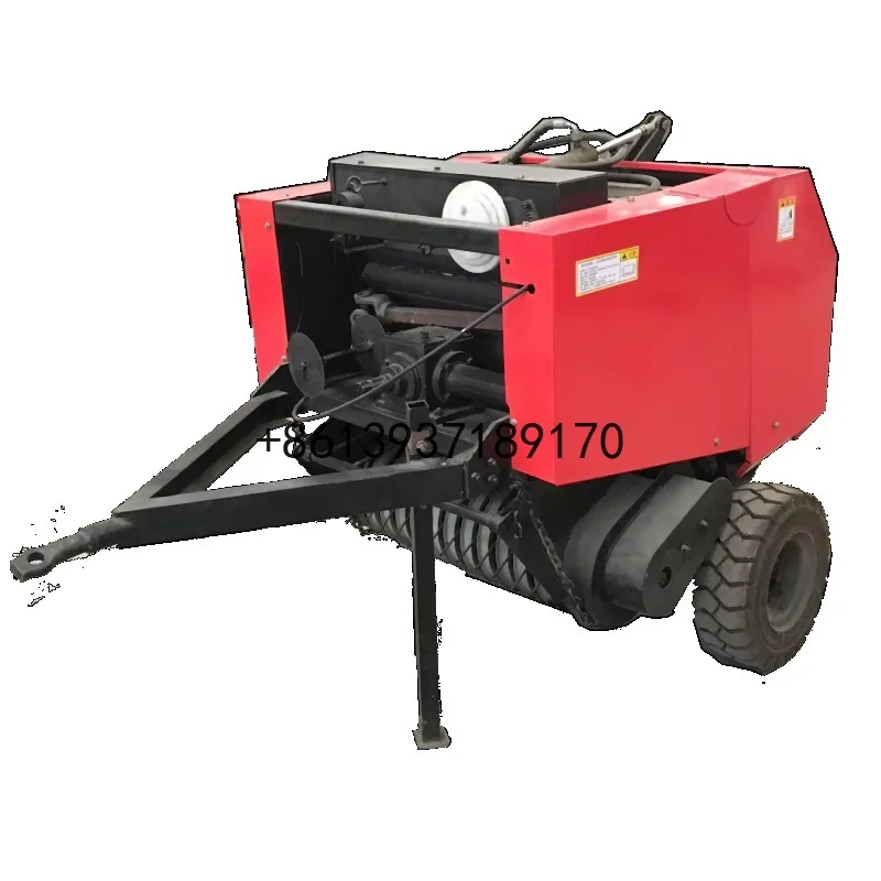 Hot Sale Baler Machine Small Mini Round Hay Baler with Ce Provided Hay Making Machine for Small Farms Bale Hay Rice Wheat Straw