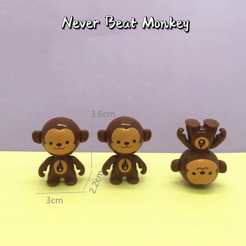 New Cute tumbler monkey magic Inverted monkey funny Magical Toy stress reliever Desktop toys Relief for For Children Kids