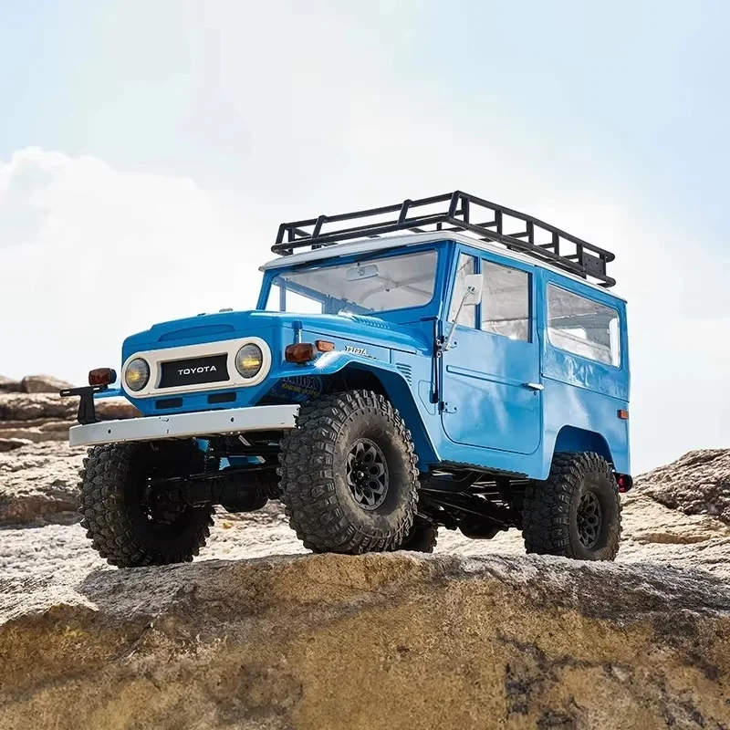 2024 Hot Fj40 สี่ล้อไดรฟ์ 1:10 จําลองไฟฟ้า Off Road รุ่นรถปีนเขารีโมทคอนโทรลรถของเล่นเยาวชนของขวัญ