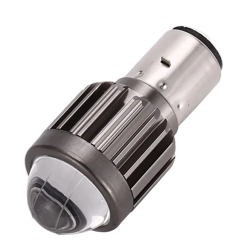 A58X-BA20D Motorcycle Mini LED Projector Bulbs Dual Colors Scooter E-Bikes