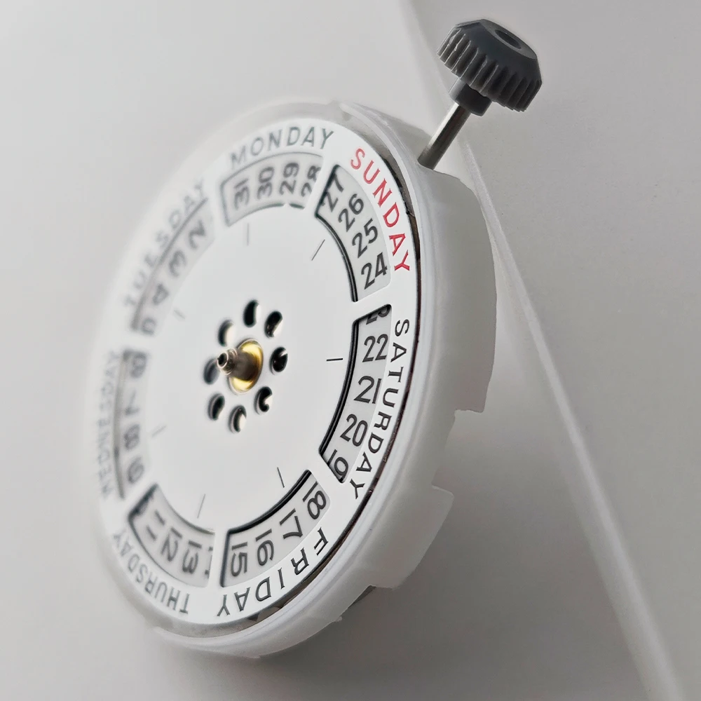 กลไกนาฬิกา กลไก 8285 ความแม่นยําสูง ปฏิทินคู่ กลไกสีขาว 8285 กลไกอัตโนมัติ อุปกรณ์เสริมนาฬิกา