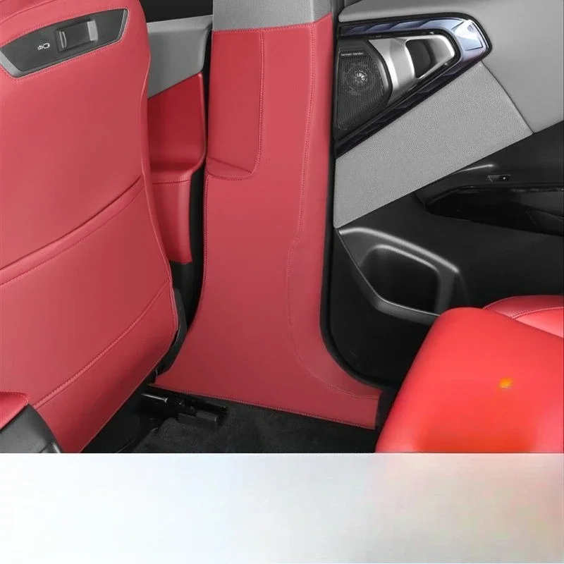 For Bmw X3 G45 2025+ Car Interior B-Pillar Anti-Collision Scratch Resistant Leather Protective Accessories