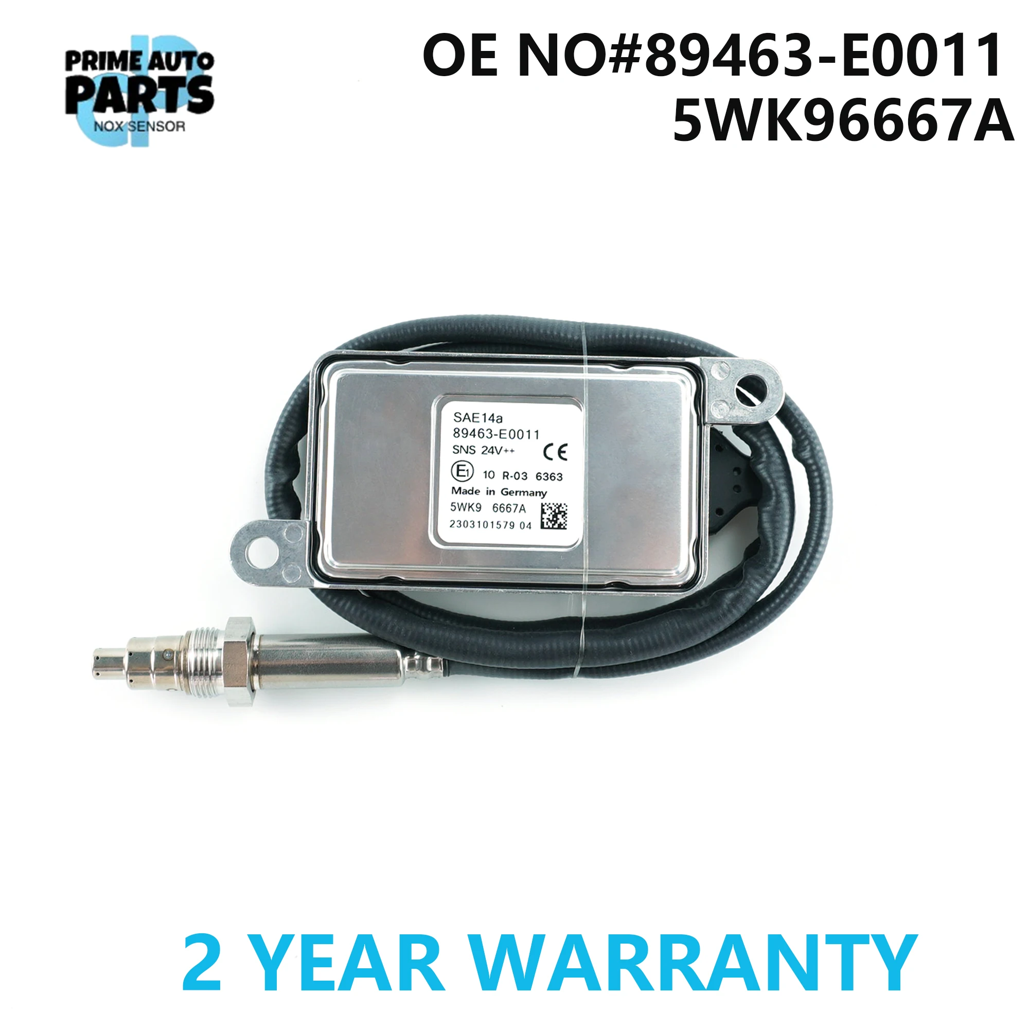 

5WK96667A 5WK9 6667A 89463-E0011 Top Quality Nox Sensor Nitrogen Oxygen Sensor 24V For Hino