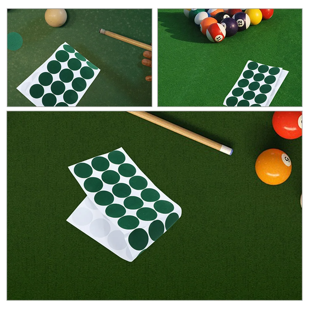 

Snooker Pool Accessories Table Position Dot Billiard Table Making Point Dots Sticker Wearresistant Compact Design