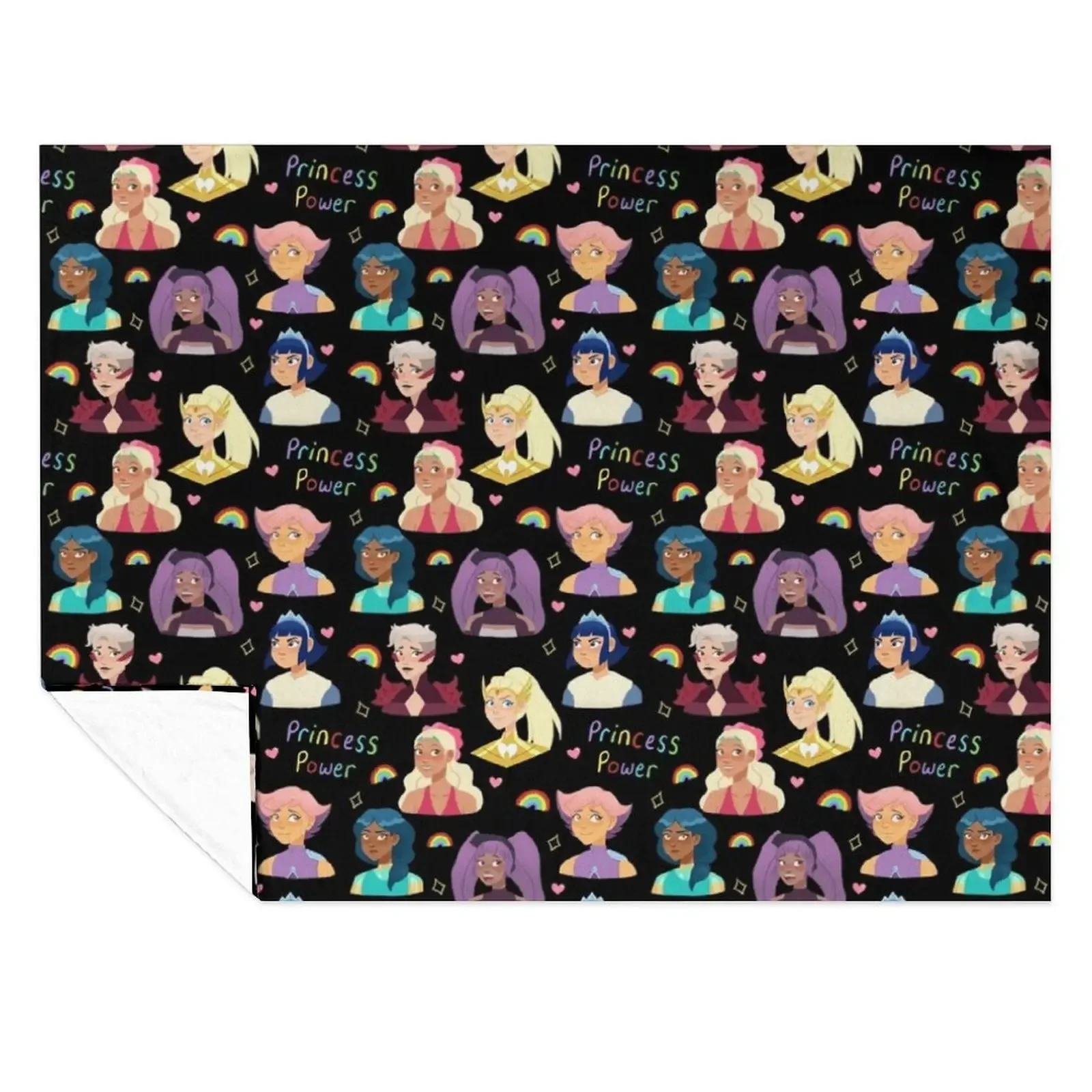 

She-Ra Princess Power (Black) Throw Blanket Decorative Sofa for winter For Sofa Thin Bed Fashionable Blankets
