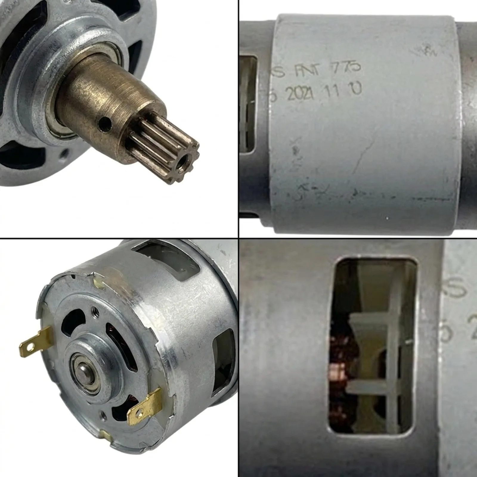 Monitor Brightness Effect For Repair 18V Motor 7 Teeth Motor Electric Wrench Accessory 1pc Quantity 7 Teeth Silver Color