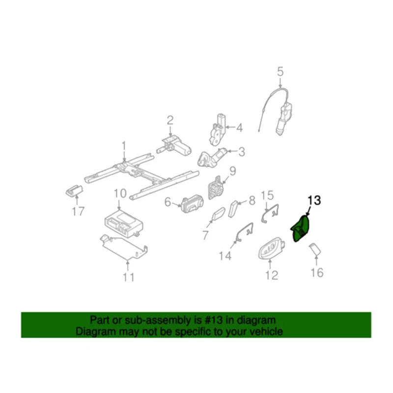 ODIES-4F0881477 مقعد السيارة الحرس السحابة كليب البلاستيك الجانب الأيسر غطاء مقعد إطار سفلي الكسوة ل A6L A6 Quattro 2005-2011 Gr