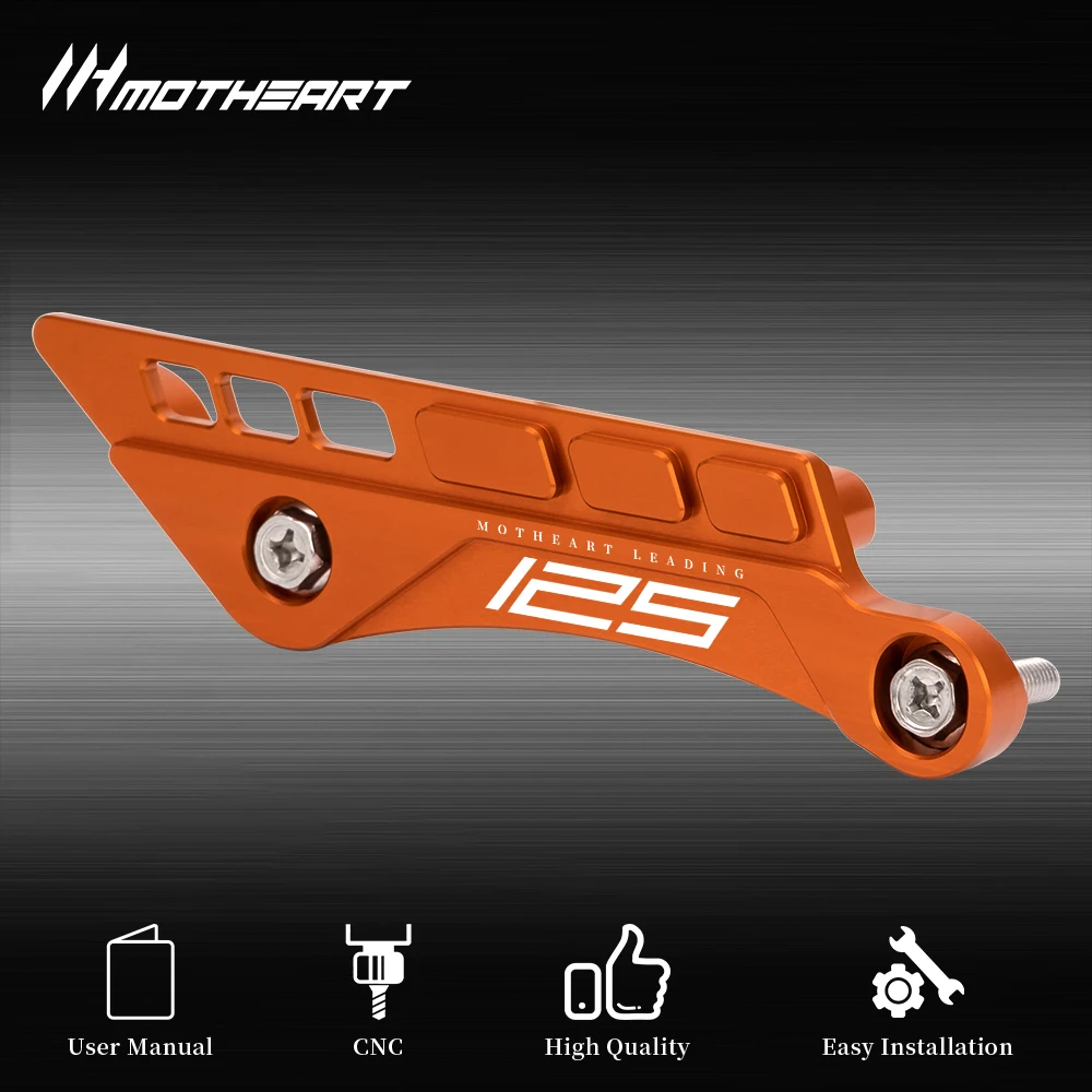 Rear Swingarm Impact Guard For 125 XC 2012‑2022 125 SX 2012‑2022 Chain Guide Protector Bolt‑on Motorcycle Accessories