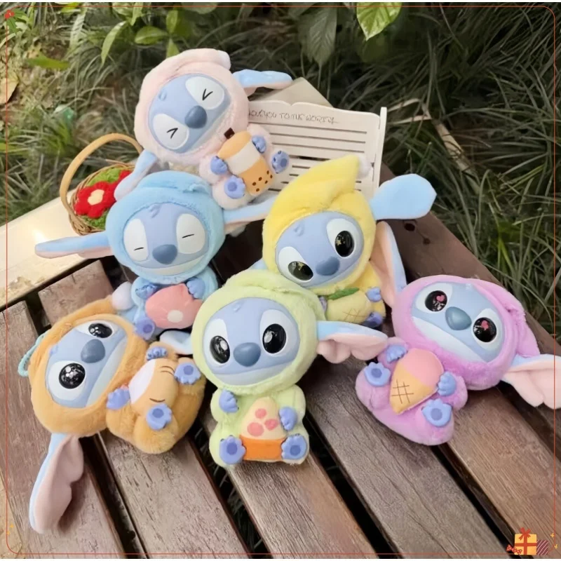 

New Disney Stitch Eat Some Thing Before Sleep Series Vinyl Blind Box Bag Pendant Cute Doll Mystery Box Toy Adult Gift Toy