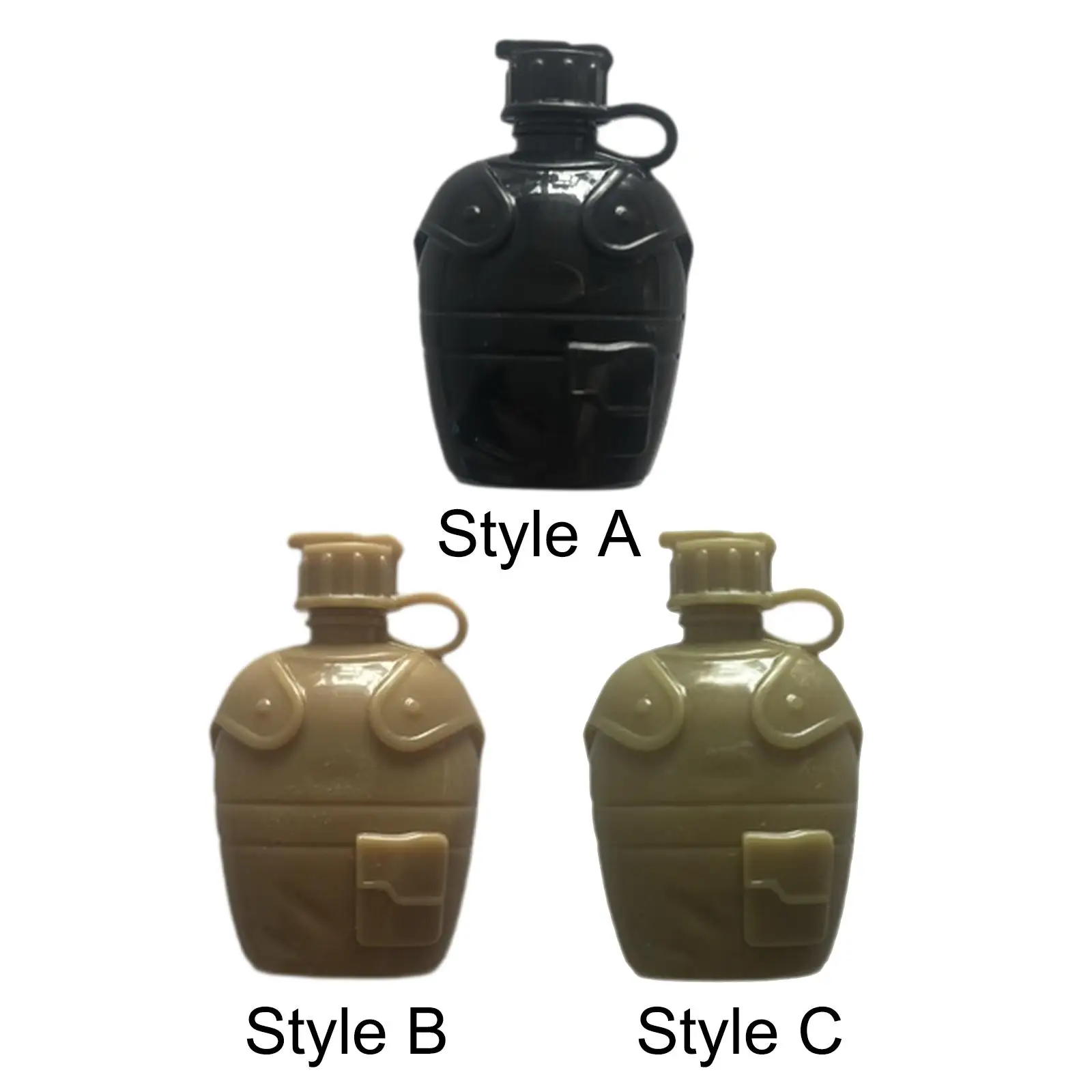 1/6 Scale Miniature Kettle Model Fashion Handmade Stylish Mini Kettle Doll Kettle Model for 12'' Male Action Figures Accessory