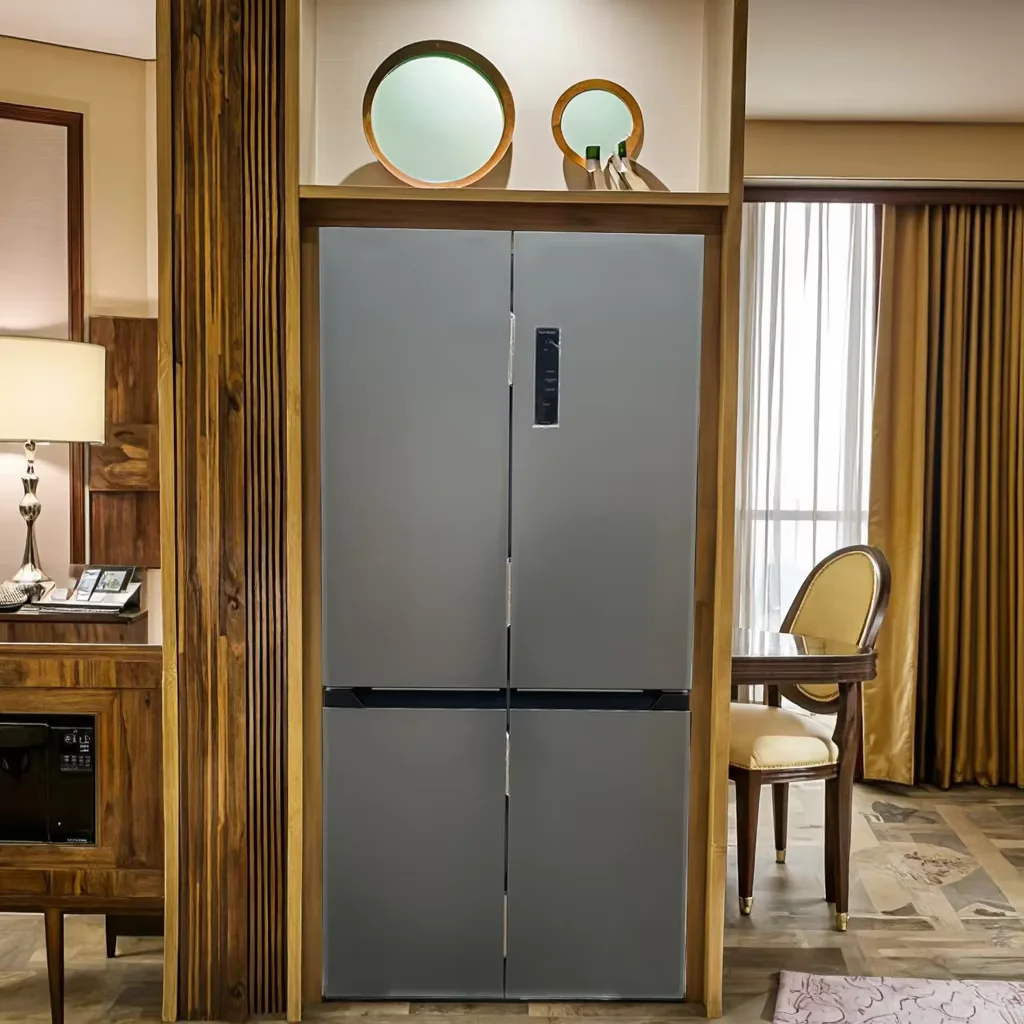 

French Style Multi-door Air-cooled Frost-free Inverter Fresh-keeping Refrigerator Household Ultra-thin Refrigerator