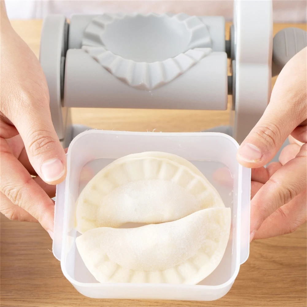 

High Quality Dumpling Maker Machine Automatic Empanada Wonton Maker Press Dumpling Skin Ravioli Mould Kitchen Tool Accessories