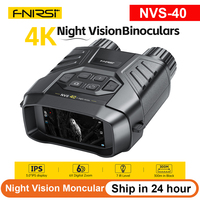 FNIRSI NVS-40 Dual-Lens Digital Infrared Night Vision Device 4K 300m 6x Digital Zoom Hunting Telescope Outdoor Sport Full Dark