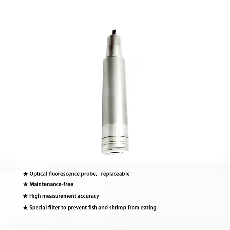 Maintenance Free Fluorescence Optical Water Dissolved Oxygen Electrode Monitor Analyzer And Temperature 2 In 1 Sensor