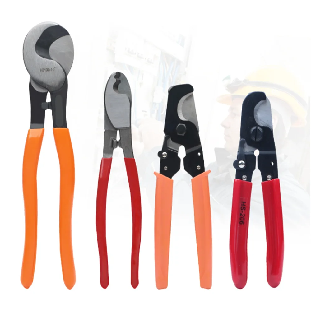 LK HJ HS Series Cable Cutter Pliers for Copper Aluminum Wire Cutting Tool