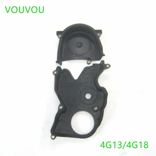 Imagen 2 del producto Cubierta de engranaje de sincronización de motor, accesorios de coche para Mitsubishi 4G15 4G18