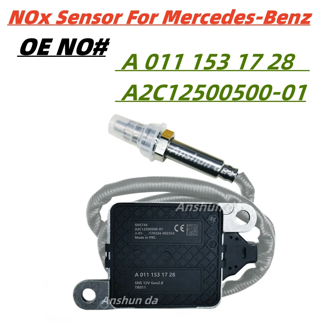 A0111531728 A2C12500500-01 Nitrogen Oxide Nox Sensor For Mercedes-Benz For DETROIT Diesel 12 Voltage