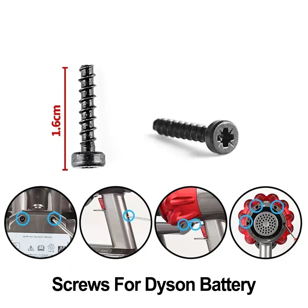 18pcs/Set Screw For Dyson DC25/V6/V7/V8/V10/V11/DC50/DC40 Vacuum Cleaner Spare Parts Replacement Accessories