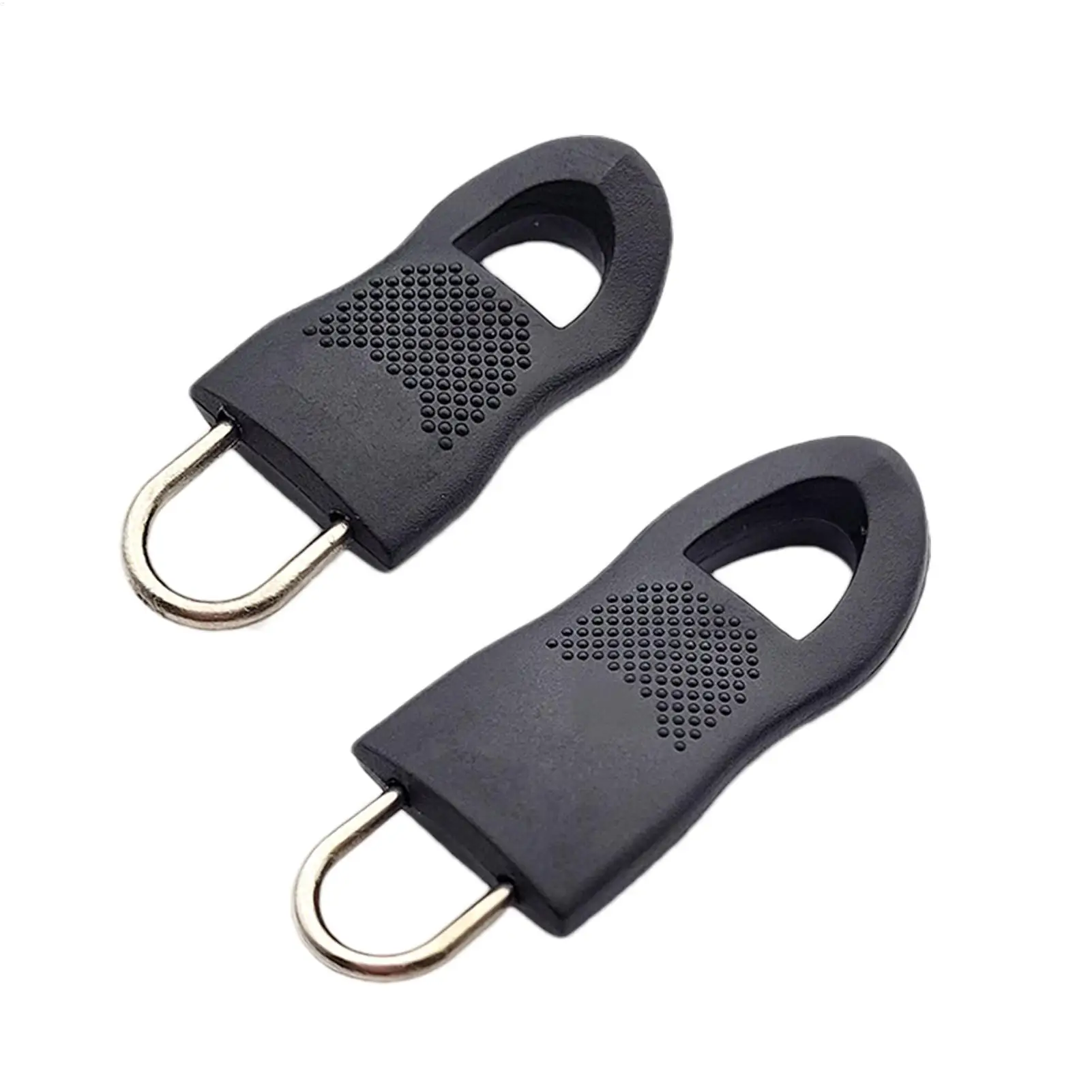 1pcs Replacement Zipper Head Tool-free Removable Zipper Puller for Luggage Schoolbag End Fit Rope Tag Clothing Zip Fixer Broken