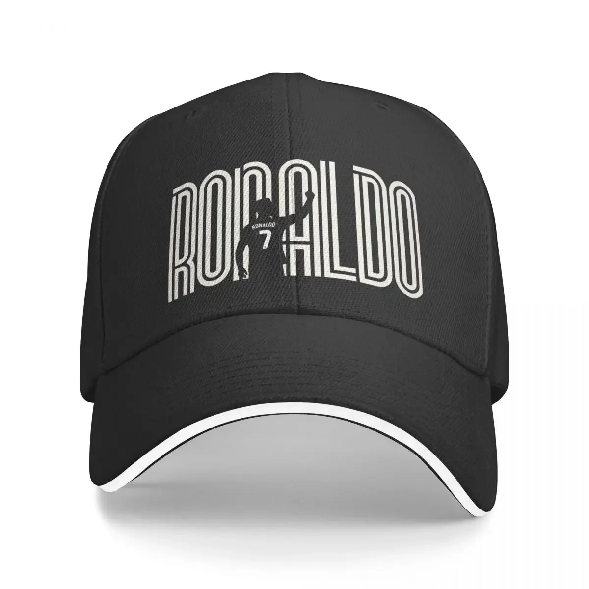 Cristiano Ronaldo CR7 Baseball Cap Fashion Sandwich Cap for Men Women Adjustable Headwear Outdoor