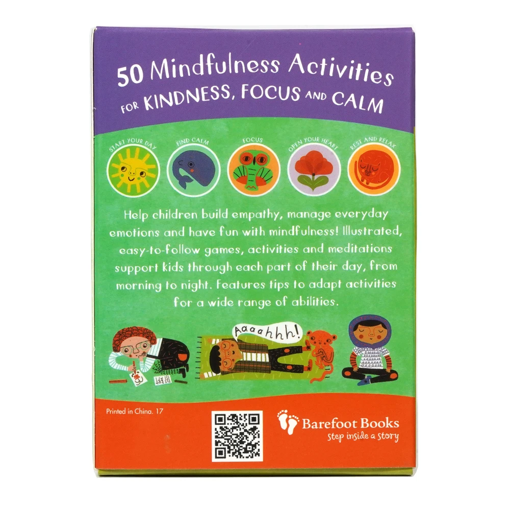 Mindful Kids: 50 Mindfulness Activities for Kindness English Version of Talk Children Card Game Family Party Leisure Cards Gifts