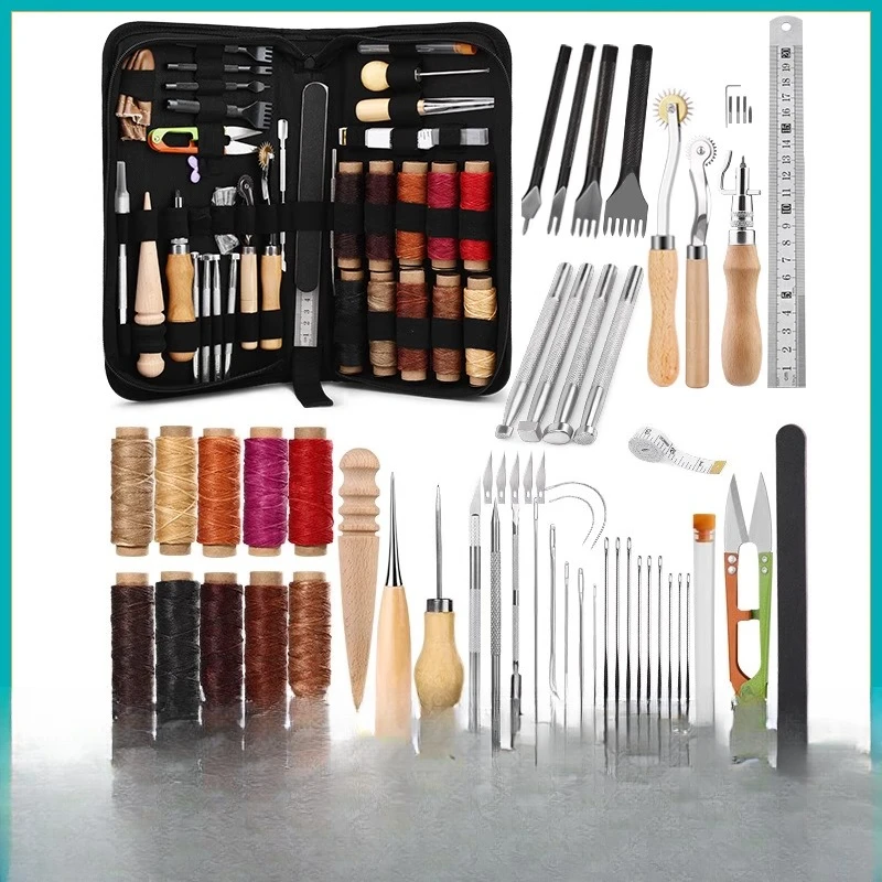

Hand sewing set Leather tool DIY set Leather sewing