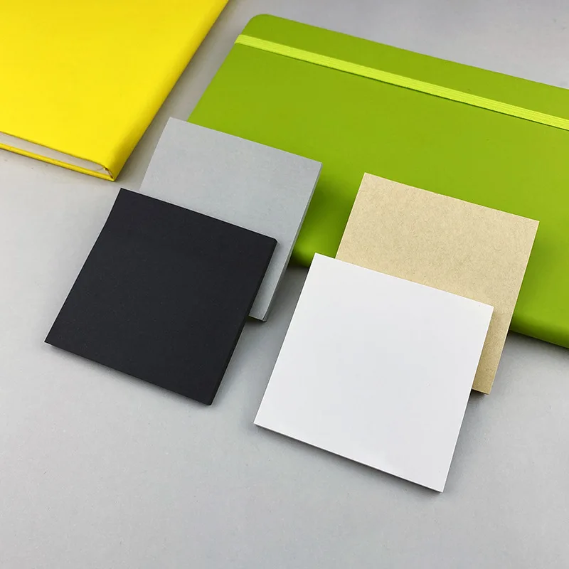 50 ورقة ورق كرافت فارغ نشرها مذكرة ملصق المفكرة ملاحظات منصات دفتر مدرسة مكتب القرطاسية يضاد رسالة ملصق #5