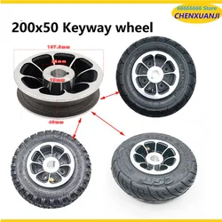 19MM Keyway 200x50 ยางสําหรับ Speedway Mini 4 Pro ยางไฟฟ้าสกู๊ตเตอร์-Rima Mini 4 Pro 200X50 ล้อเปลี่ยนชิ้นส่วน