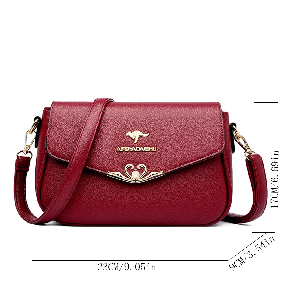 2024 Women\'s Small Handbags and Purses Female Shoulder Crossbody Bag High Quality Lady Messenger Sac Luxury Design Femme Bolsa