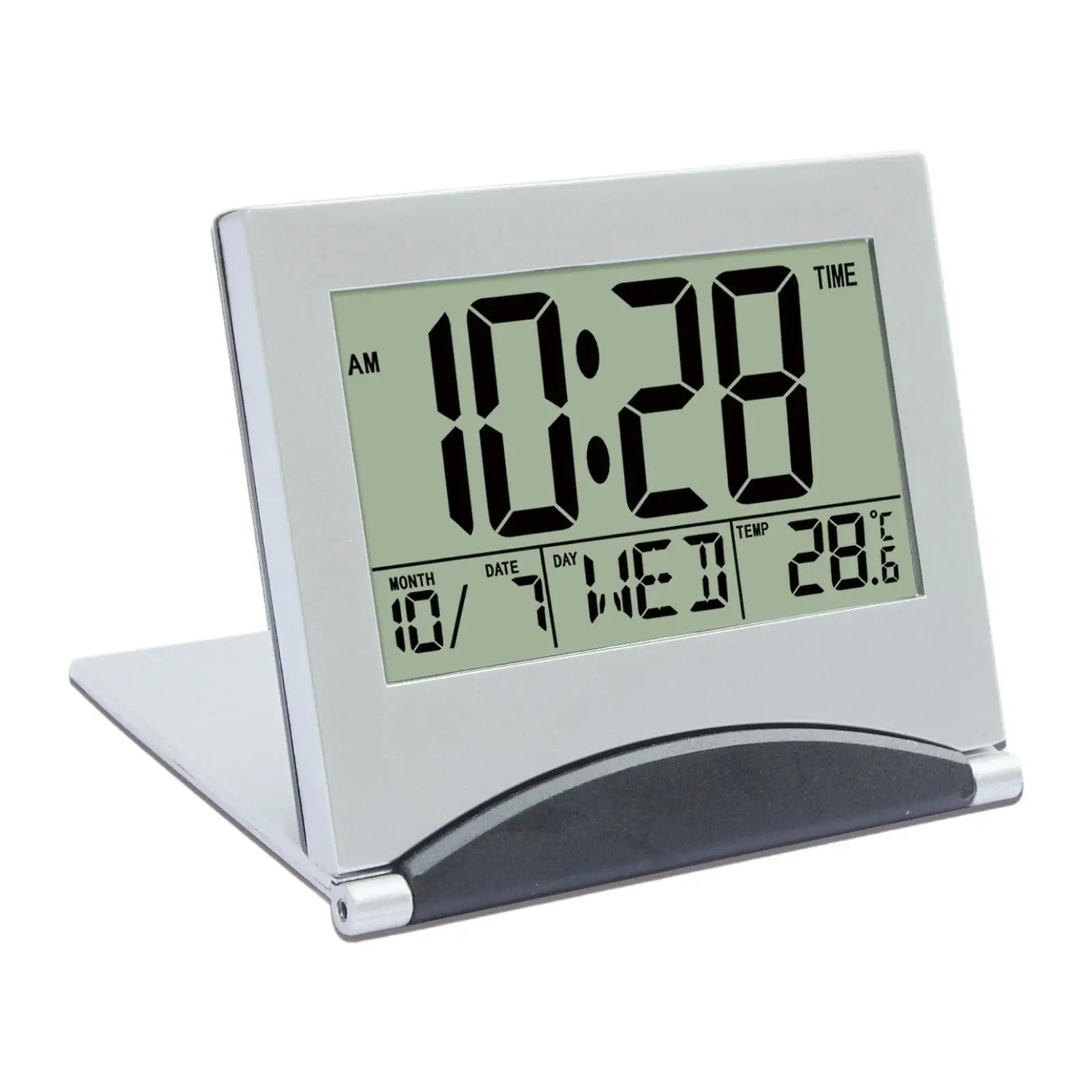 Digital Alarm Clock Shower Timer with Alarm Digital Calendar Alarm Clock for Bedside Cooking Living Room Study Room Kids