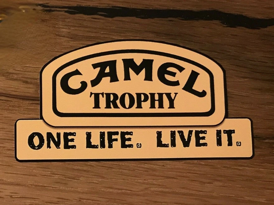 

Camel Trophy Sticker Offroad Camping 4x4 SUV off-road Accessories Vinyl Sticker PC Fuel tank Motorcycle Custom Printing
