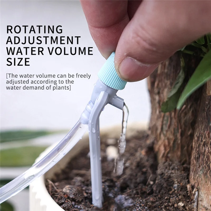 A88E-Automatic Watering System Timeable Plant Waterer Built-In Self-Priming Pump Smart Timed Watering Timer 2M 16 Potted