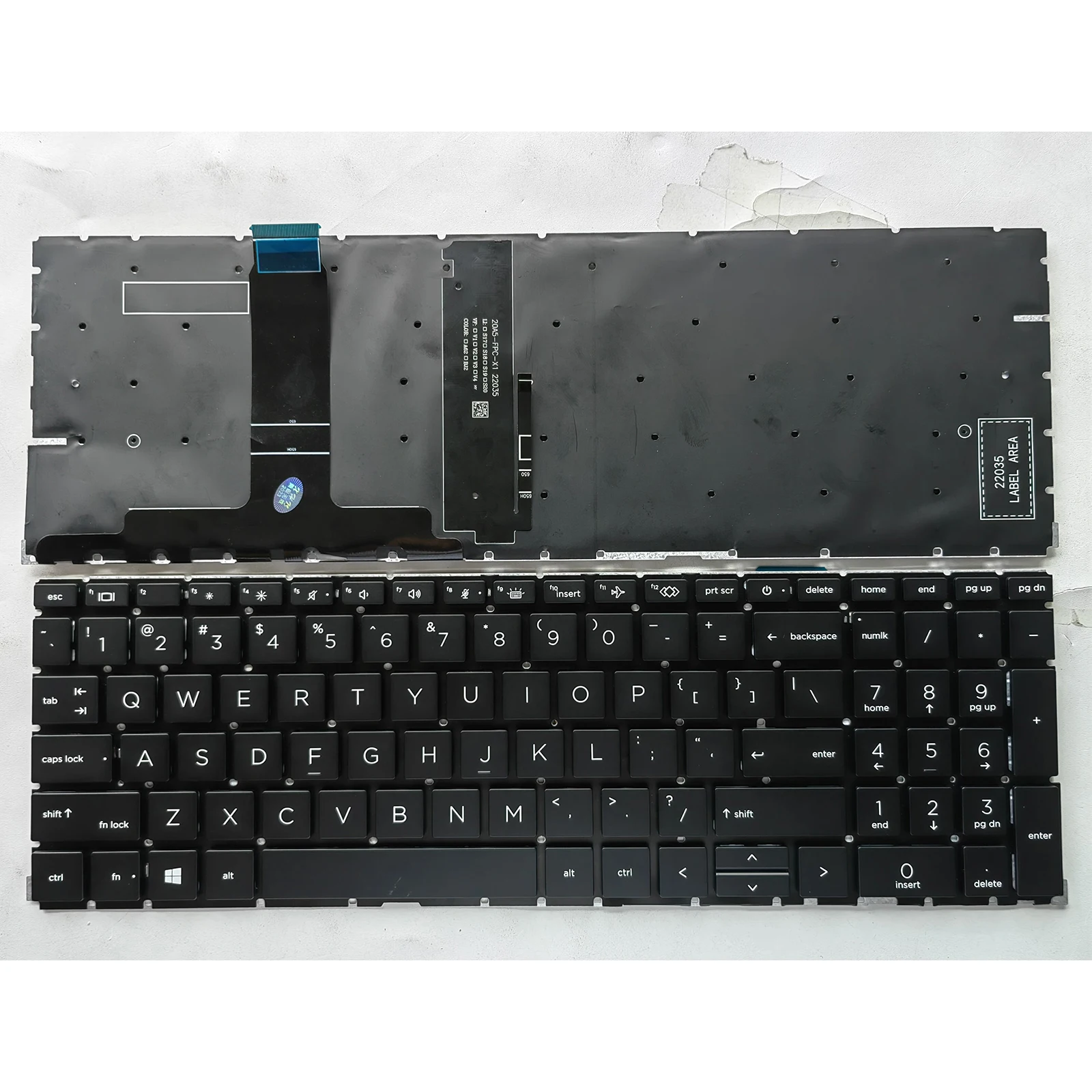 

Американская раскладка для HP ProBook 450 G8 455G8 ZHAN 66 PRO 15 G4 HSN-Q27C-5 M21742-001 M21742-001 M21740-B31 Клавиатура ноутбука