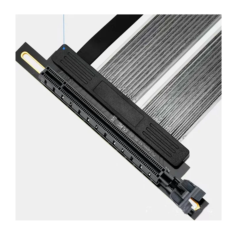 25cm PC Graphics Cards PCI Express Connector Cable PCI-E 4.0 16X Flexible Extension Cable / Vertical GPU Mount